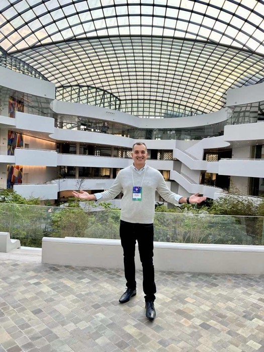 Bruno Lozano no Hospital Albert Einstein